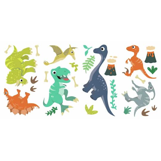 RoomMates Friendly Dinosaur Peel & Stick Wall Decals | Michaels®